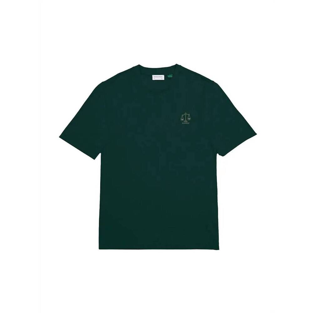 NEW EDMMOND STUDIOS men's el ojo distscreto tee top in green